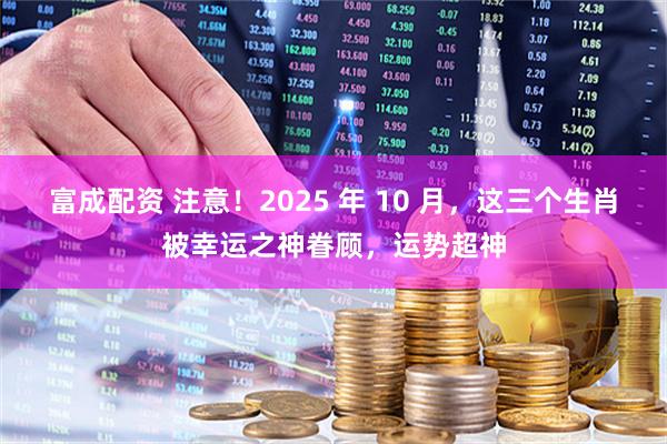 富成配资 注意！2025 年 10 月，这三个生肖被幸运之神眷顾，运势超神