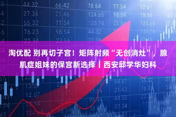 淘优配 别再切子宫!矩阵射频“无创消灶”,腺肌症姐妹的保宫新选择丨西安邱学华妇科